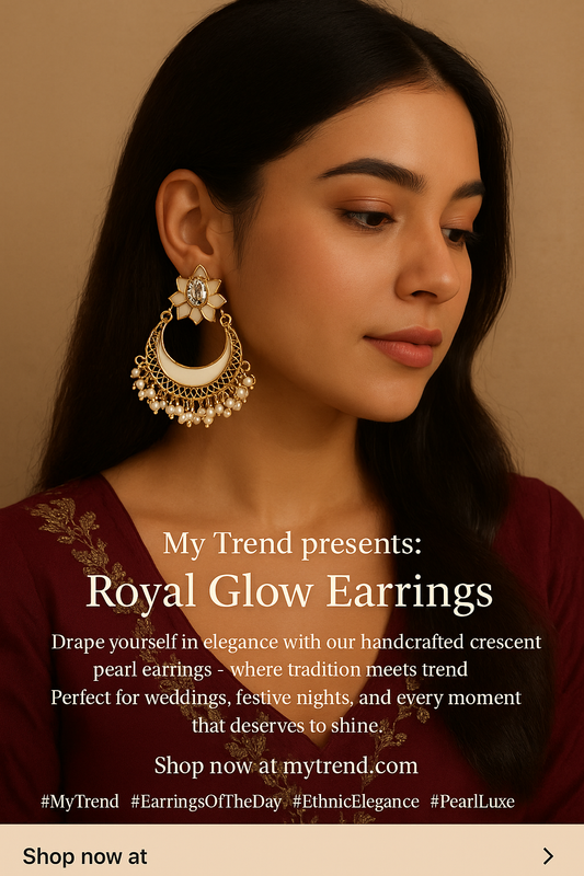 Royal glow earings