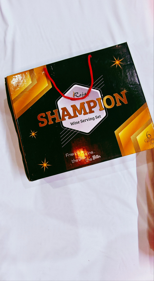 Shampion glass 🍷